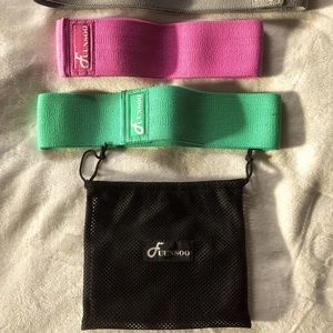 Fuunsoo Various weighted bands for hip abduction and glutes exercises